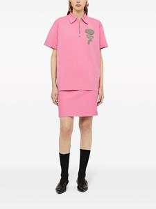 jilsander Jil Sander A-lijn high waist maxi-rok - Roze