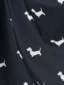 thombrowne Thom Browne Zijden sjaal - Blauw