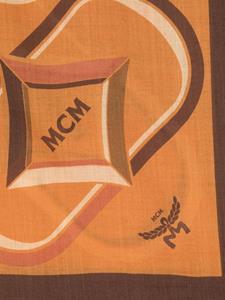 MCM Sjaal met monogram - Bruin