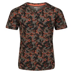 Regatta Kinderen/Kinderen Bosley V Camo T-shirt (Druivenblad)