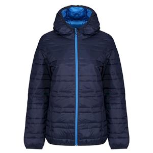 Regatta Dames/dames Firedown Packaway Geïsoleerd jack (Marine / Frans Blauw)
