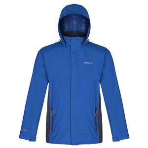 Regatta Groot Buiten Mens Klassieker Matte Kap Waterdicht Jasje (Oxford Blauw/Ijzer)