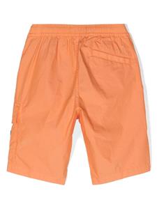stoneislandjunior Stone Island Junior Cargo shorts met Compass-logopatch - Oranje