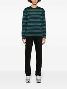 jacobcohën Jacob Cohën Bobby mid waist chino met toelopende pijpen - Zwart