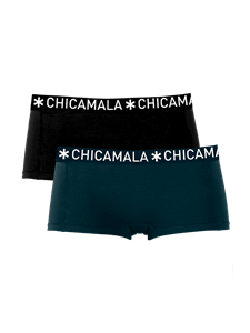 Dames 2-pack  Boxershorts Effen