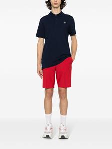 J.Lindeberg Geplooide shorts met knoopsluiting - Rood