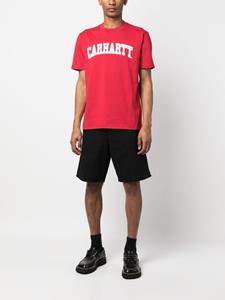 carharttwip Carhartt WIP Shorts met logopatch - Zwart