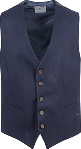 Suitable Gilet Tweed Navy