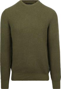 Sweater Marc O'Polo Pullover Wol Blend Groen