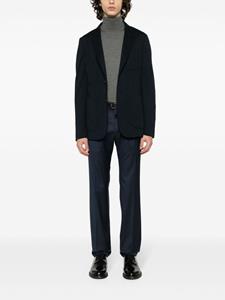 Brioni Geplooide pantalon met verborgen sluiting - Blauw