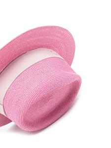maisonmichel Maison Michel Fedora hoed - Roze