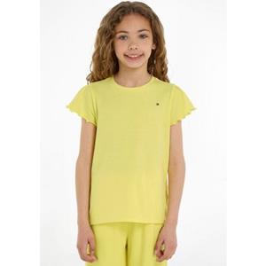 Tommy Hilfiger T-shirt ESSENTIAL RUFFLE SLEEVE TOP