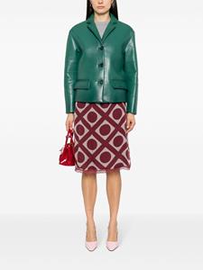 Gucci Midi-rok met print - Rood