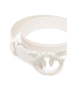 PINKO Leren gespriem - Beige