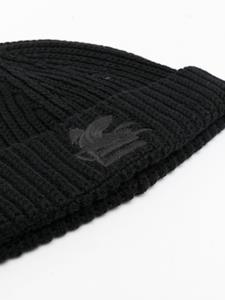 ETRO Wollen muts met geborduurd logo - Zwart