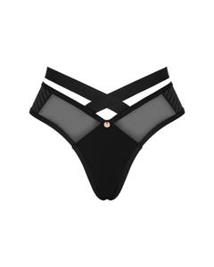 Panties mit transparentem Mesh und breiten Riemchen von Obsessive