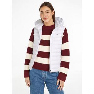 Tommy Hilfiger Steppweste "LW PADDED GLOBAL STRIPE VEST", mit Elastic-Band