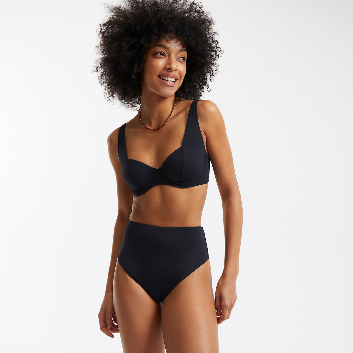 LA REDOUTE COLLECTIONS Bikinislip Signature, hoge slip