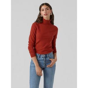 Vero Moda Rollkragenpullover VMHAPPINESS LS ROLLNK PULLOVE GA BOO REP