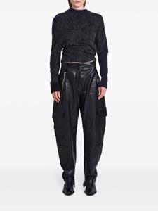 Proenza Schouler Jackson cargo leather trousers - Zwart