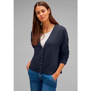 STREET ONE Cardigan, aus softem Materialmix