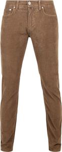 Pierre Cardin Broek Lyon Future Flex Corduroy Bruin