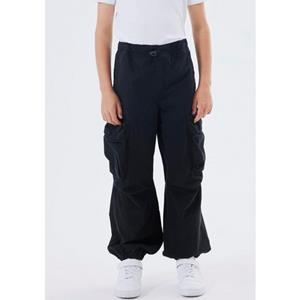 Name It Cargohose Jogger Cargo Hose Twill Parachute Chino Pants NKMBEN 6771 in Schwarz