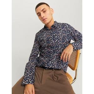 Jack & Jones Langarmhemd "JPRBLANORDIC PRINT SHIRT L/S SN"