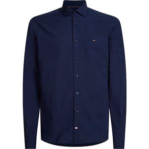 Tommy Hilfiger Big And Tall Overhemd Poplin Navy