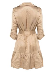 laurenralphlauren Lauren Ralph Lauren Mini-jurk met lange mouwen - Beige