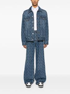 valentinogaravani Valentino Garavani Jeans met wijde pijpen - Blauw