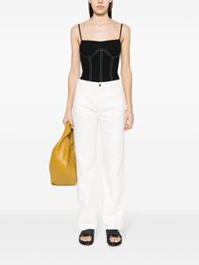 Chloé Low waist flared jeans - Wit