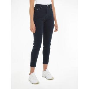 TOMMY JEANS Geweven broek TJW MOM SLIM UH GD met geborduurd logo