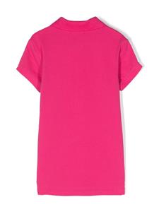 POLO RALPH LAUREN KIDS Piqué poloshirt met borduurwerk - Roze