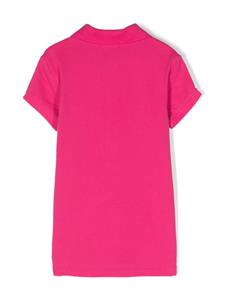 Ralph Lauren Kids Polo Pony-embroidered piqué polo shirt - Roze