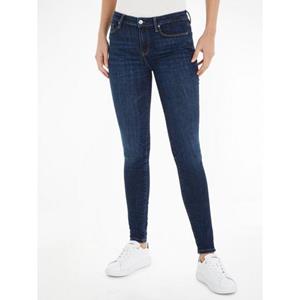Tommy Hilfiger Skinny fit jeans TH FLEX COMO SKINNY RW GYA met tommy hilfiger logo-badge (TH FLEX COMO SKINNY RW)