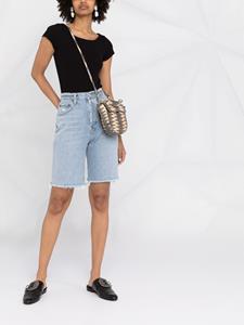 AGOLDE High waist shorts - Blauw