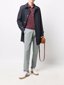 Boglioli Poloshirt met lange mouwen - Paars