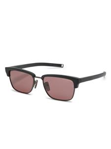 ditaeyewear Dita Eyewear Zonnebril met rechthoekig montuur - Zwart