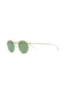 oliverpeoples Oliver Peoples round shaped sunglasses - Metallic