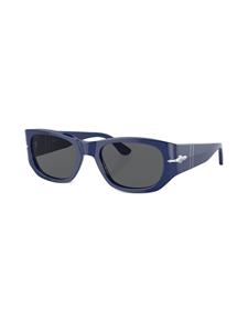 Persol Zonnebril met vierkant montuur - Blauw