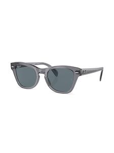 Ray-Ban Zonnebril met wayfarer montuur - Grijs
