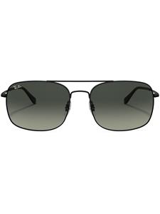 Ray-Ban RB3611 zonnebril met vierkant montuur - Zwart