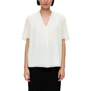 s.Oliver BLACK LABEL Shirtbluse, mit eingelegter Falte vorne
