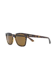 Ray-Ban Zonnebril met rechthoekig montuur - Bruin