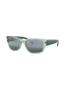 Ray-Ban Zonnebril met rechthoekig montuur - Groen