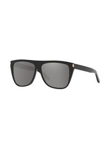 saintlaurenteyewear Saint Laurent Eyewear Zonnebril met vierkant montuur - Zwart