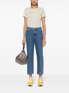 A.P.C. High waist straight jeans - Blauw