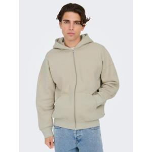 ONLY & SONS Kapuzensweatjacke "ONSDAN LIFE RLX HEAVY ZIP HOODIE NOOS"