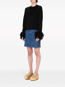 JW Anderson Denim mini-rok - Blauw